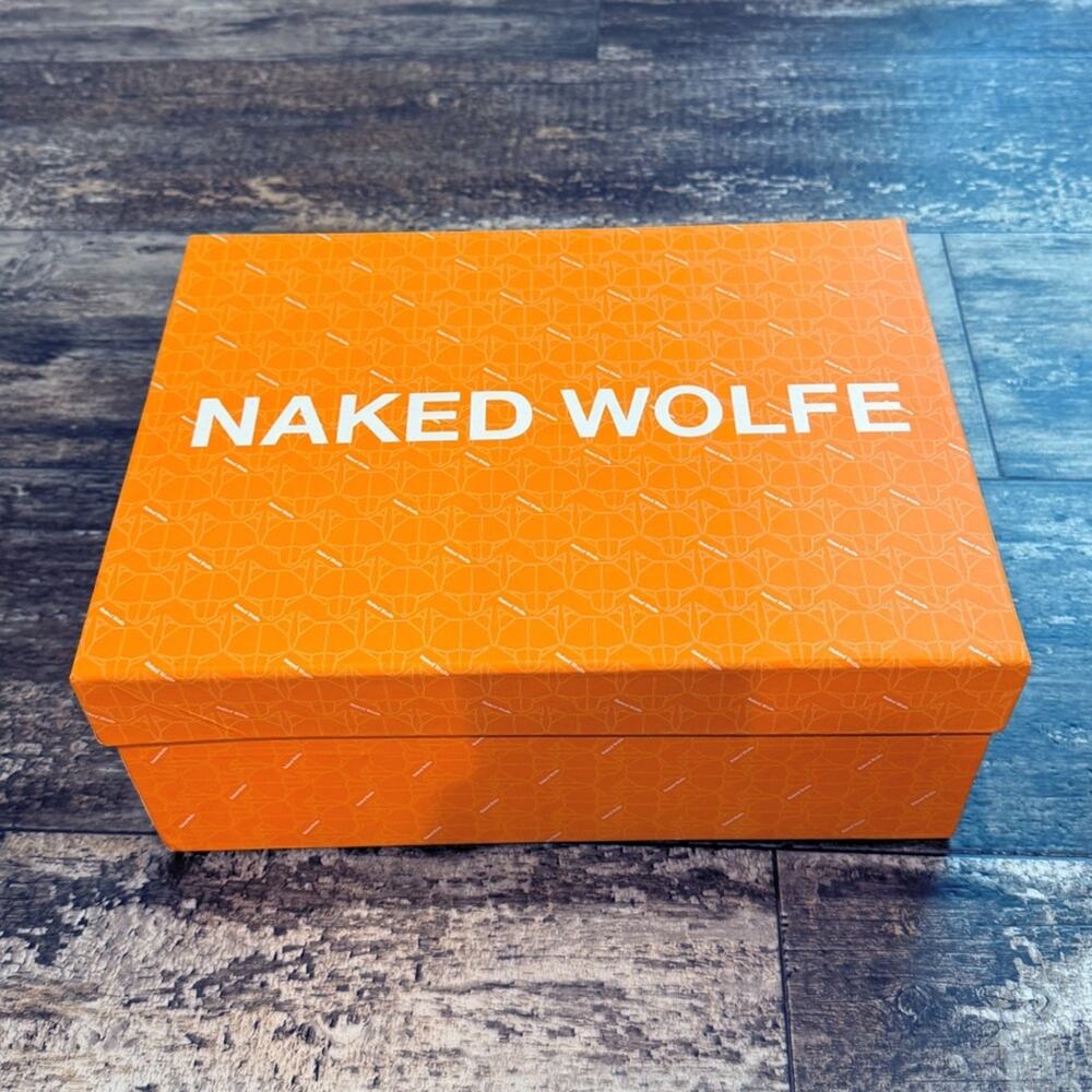 Naked Wolfe Ravenn‎ Forrest Green Leather Sneakers Womens Size 10 NIB - Picture 5 of 15